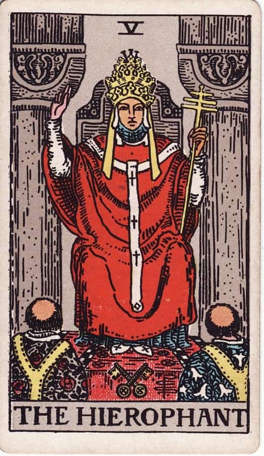 교황 (The Hierophant)