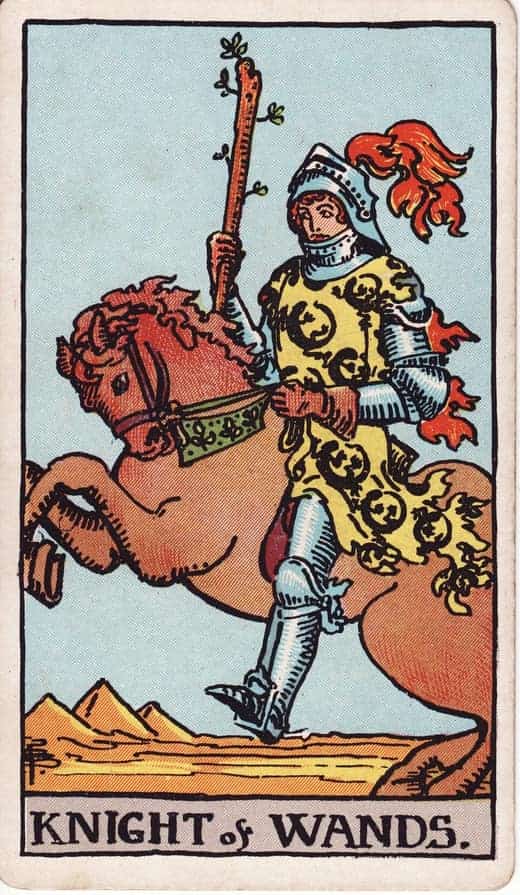 완드 기사 (Knight of Wands)