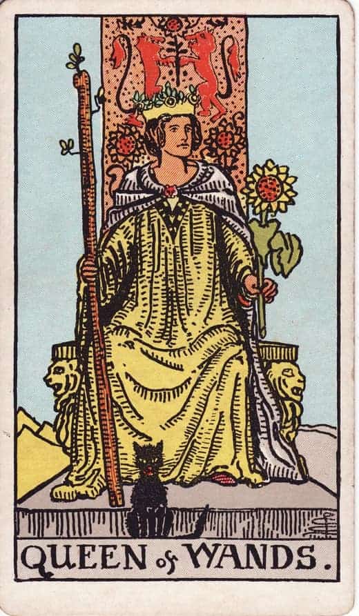 완드 여왕 (Queen of Wands)