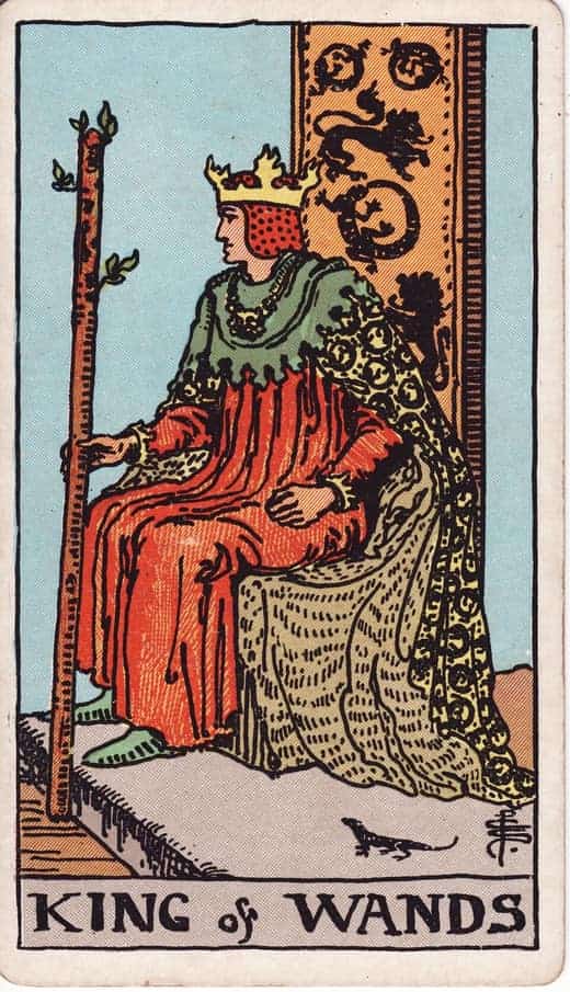 완드 왕 (King of Wands)