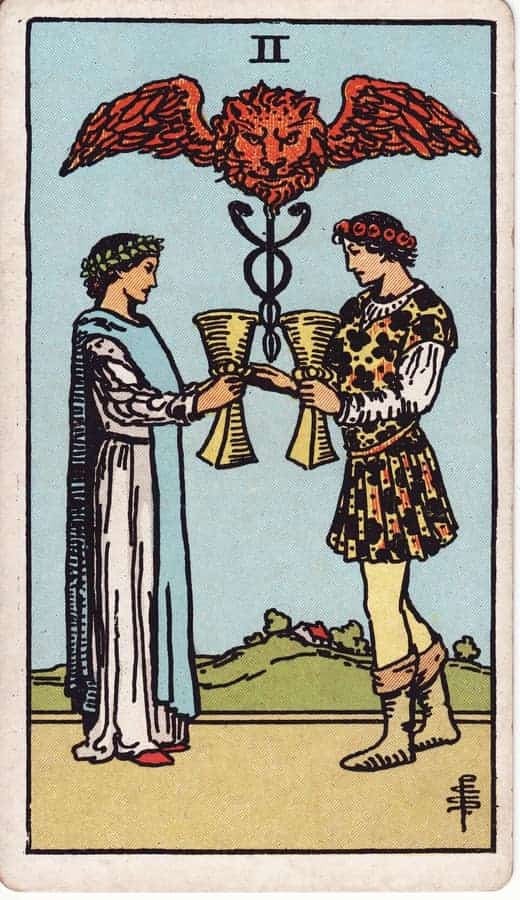 컵 2 (Two of Cups)