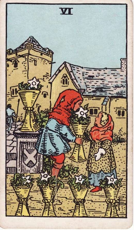 컵 6 (Six of Cups)