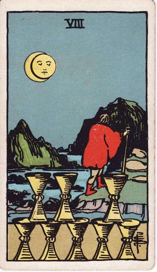 컵 8 (Eight of Cups)