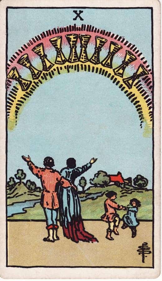 컵 10 (Ten of Cups)