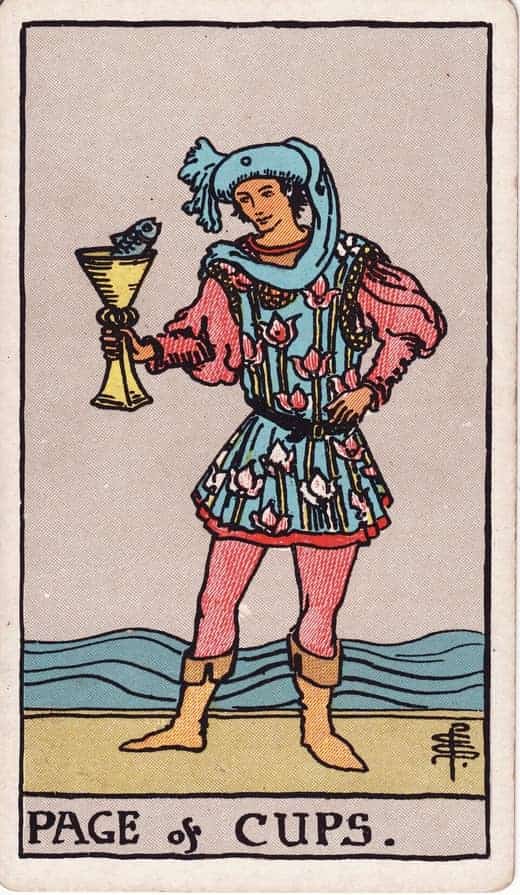 컵 시종 (Page of Cups)