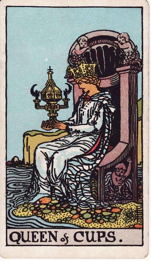 컵 여왕 (Queen of Cups)
