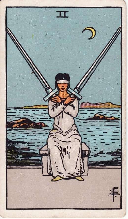 소드 2 (Two of Swords)