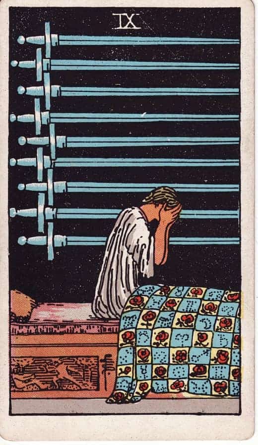 소드 9 (Nine of Swords)
