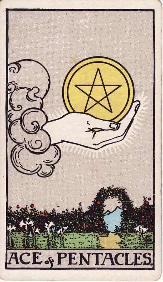 펜타클 에이스 (Ace of Pentacles)