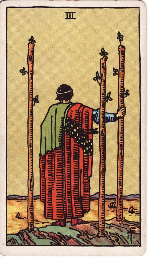 완드 3 (Three of Wands)