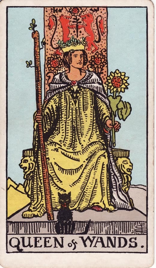 완드 여왕 (Queen of Wands)