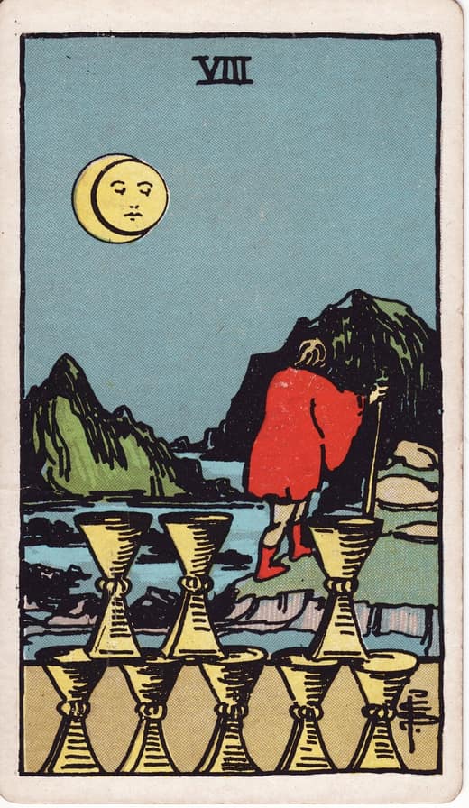 컵 8 (Eight of Cups)