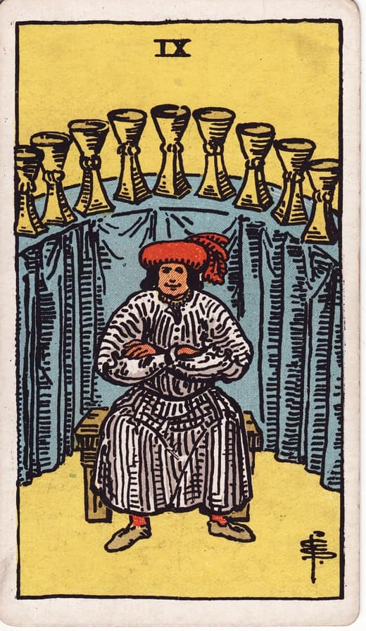 컵 9 (Nine of Cups)
