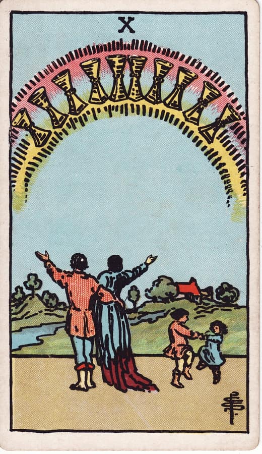 컵 10 (Ten of Cups)