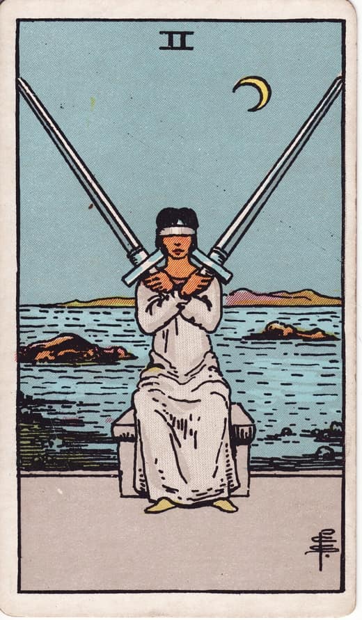 소드 2 (Two of Swords)