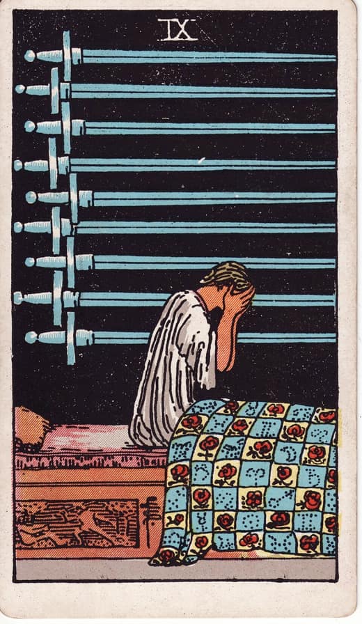 소드 9 (Nine of Swords)